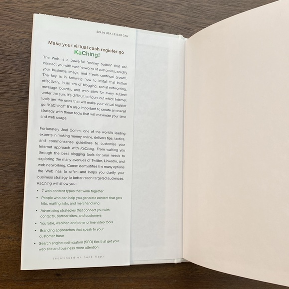 KaChing: How to Run an Online Business that Pays and Pays by Joel Comm - Picture 2 of 11